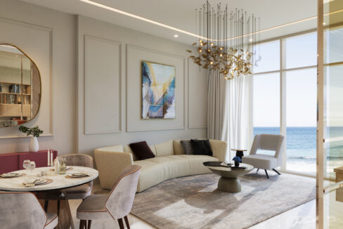 1BR Living View 02