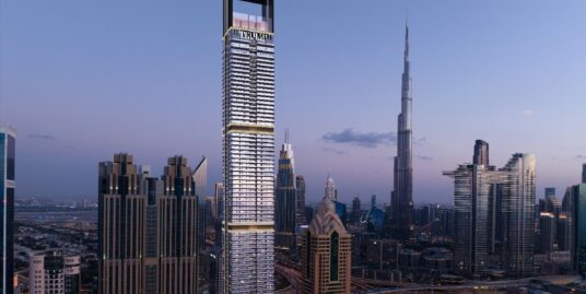 Trump Tower Dubai | Dubai Downtown’da Satılık Taksitli Lüks Daireler | Yatırım fırsatı