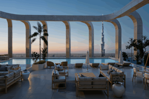 SWIMMING POOL & OBSERVATORY DECK