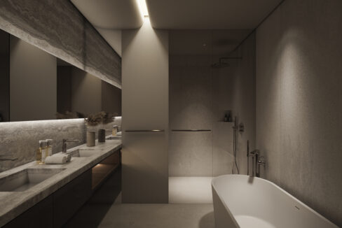 2B Master bathroom