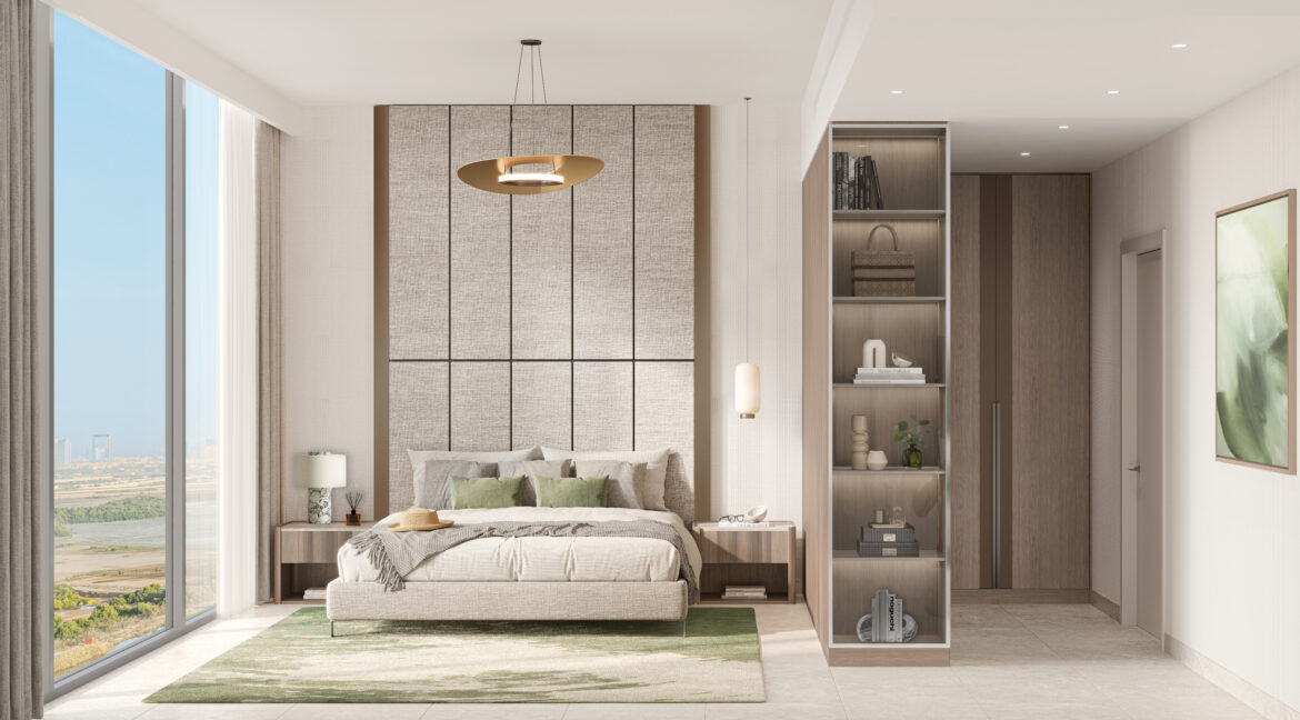 Riverton House - Master bedroom