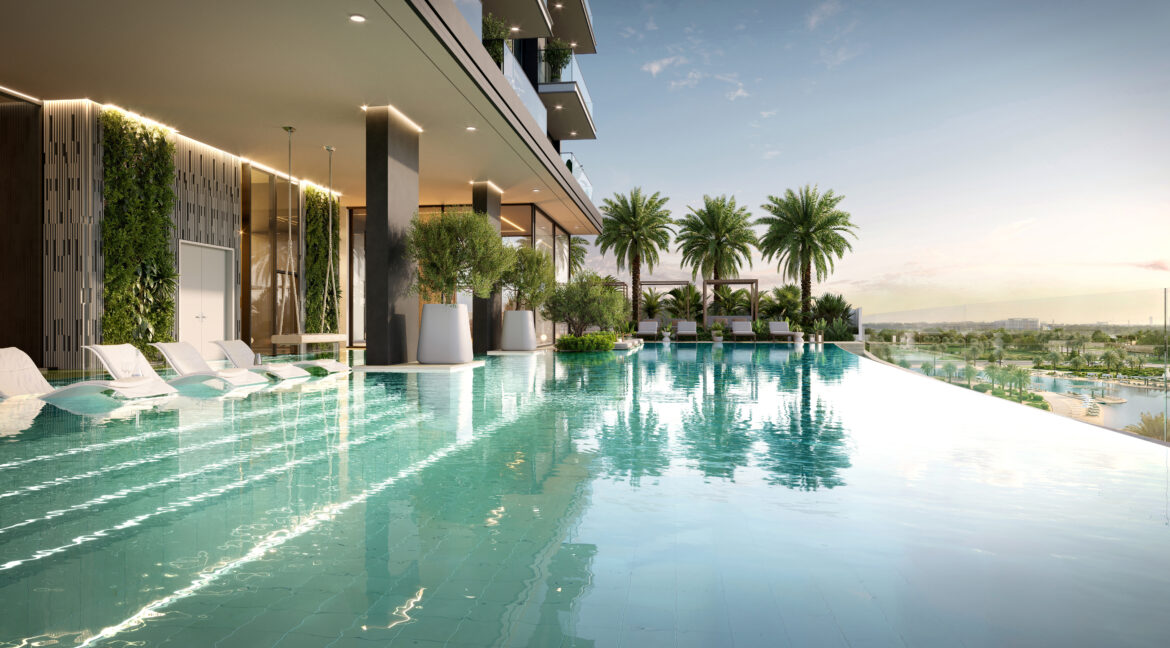 Riverton House - Pool View 2