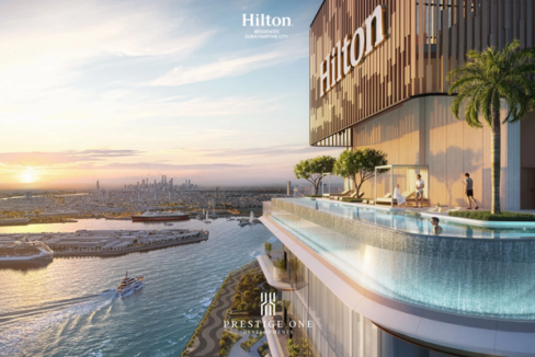 2-Pool-View- Hilton Residences DMC