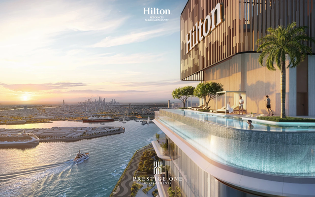 2-Pool-View- Hilton Residences DMC